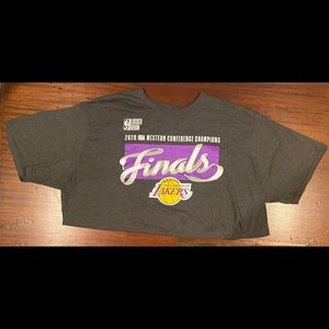 NWOT 2020 LA Lakers NBA Western Conf. Finals Tee